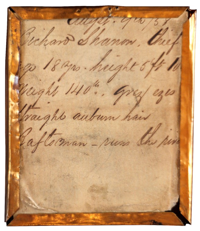 Richard Shannon back