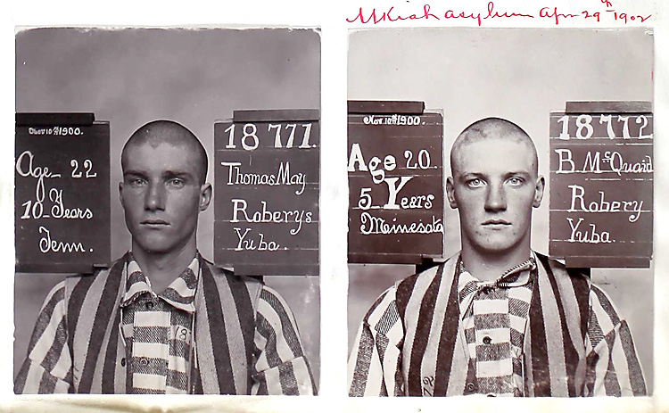 Barney and Tom in stripes